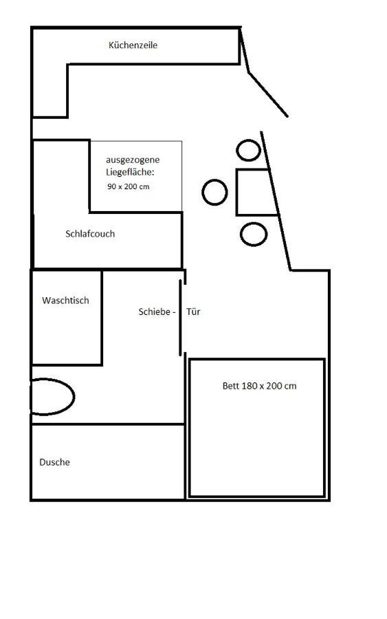 Ferienwohnung Glueckskinder Apartment Rosa ルスト エクステリア 写真